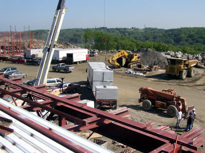 ballasted E.P.D.M. roofing system, New Century Roofing, commercial and industrial roofing in New England